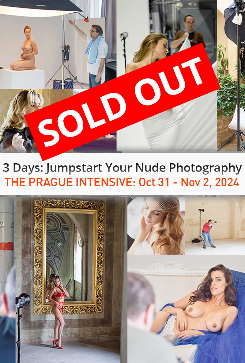 Jumpstart Your Nude Photography - The Prague Intensive 5 Days - by Studio Prague & Dan Hostettler