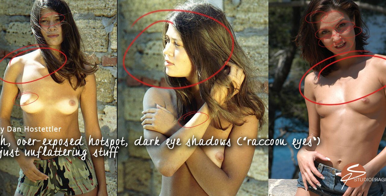 photo mistakes - nude outdoor photography