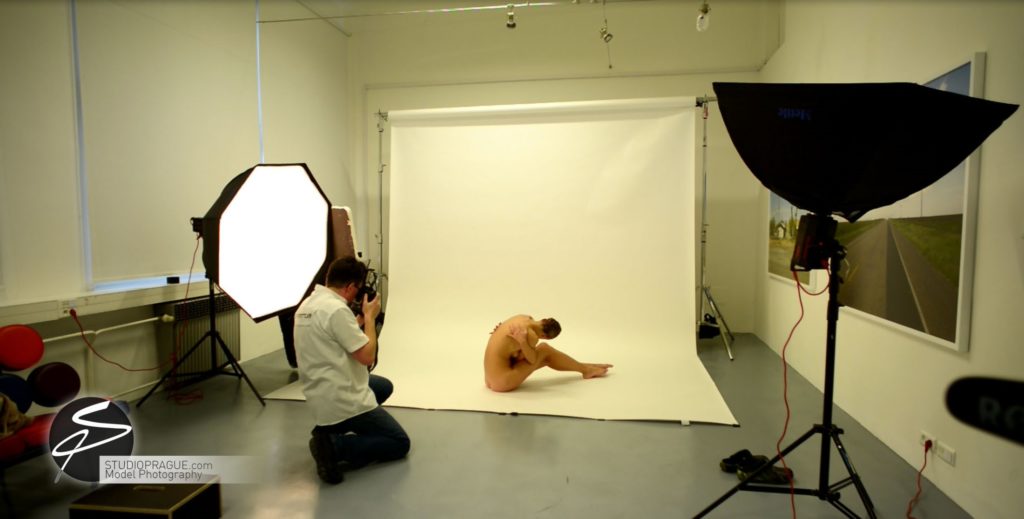 Behind The Scenes Impressions - Glamour Model Productions & Nude Photography Workshops - Dan Hostettler At Work Mixed - 058